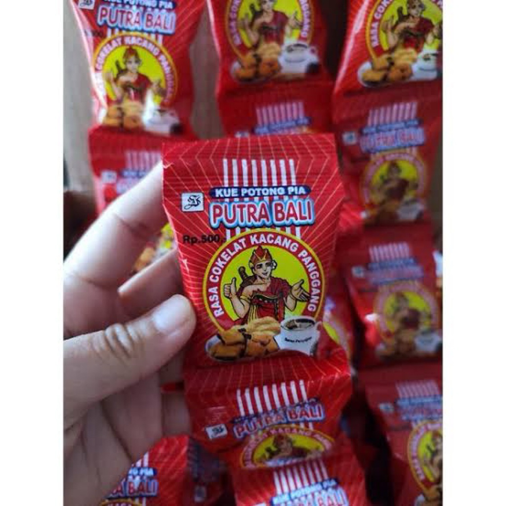 Jajan Jadul Pia Putra Bali 10 pcs (1 Renteng)