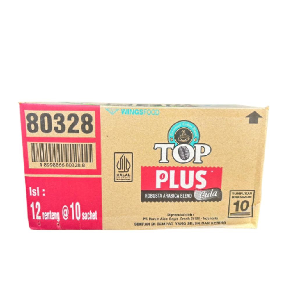 [1 Dus isi 120 Sachet] Kopi Top Plus