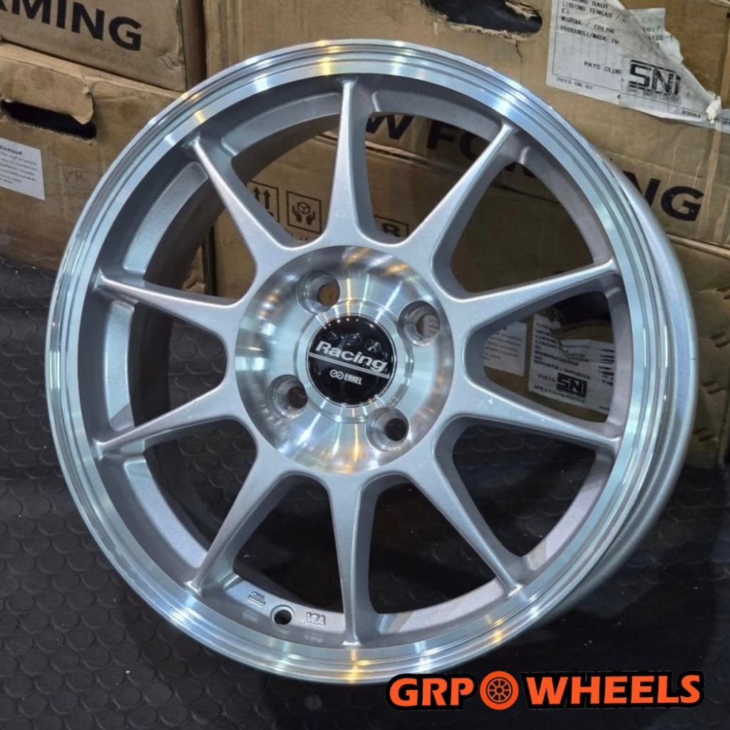 Velg mobil racing ring 15 model jari enkei tarmac pelek mobil resing R15 mobil agya brio calya ayla 