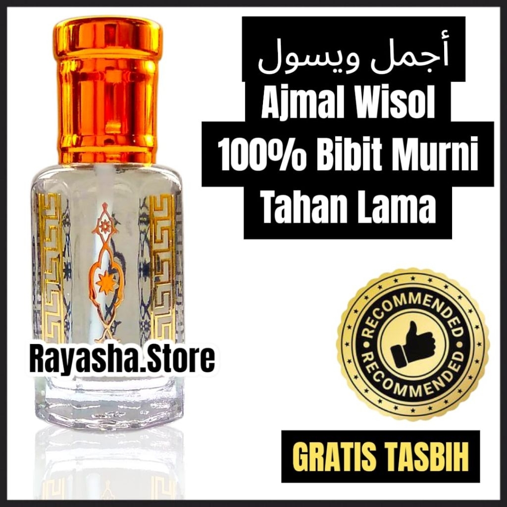 Parfume Ajmal Wisol Wewangian Minyak Arab. 100% Bibit Murni Non Alcohol 