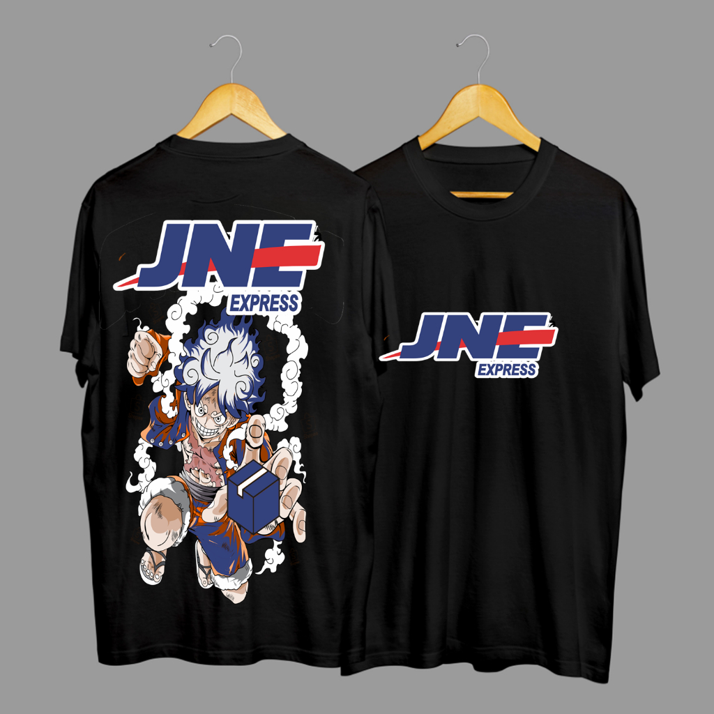 Kaos Tshirt Baju Distro JNE Express Paket Anime COD Campaign Premium Terbaru