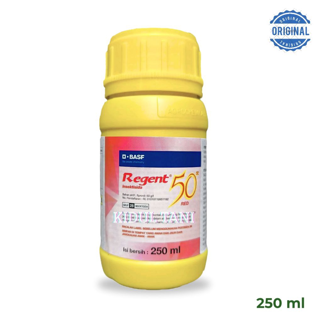 Insektisida REGENT 50SC Red 250ml Original + zat pengatur tumbuh ( ZPT ) regent merah cair