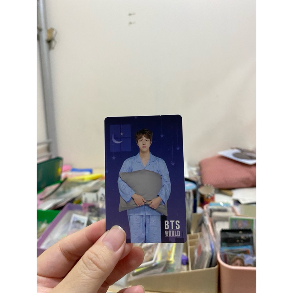 (RARE) BTS Jin World Official Coupon Photocard