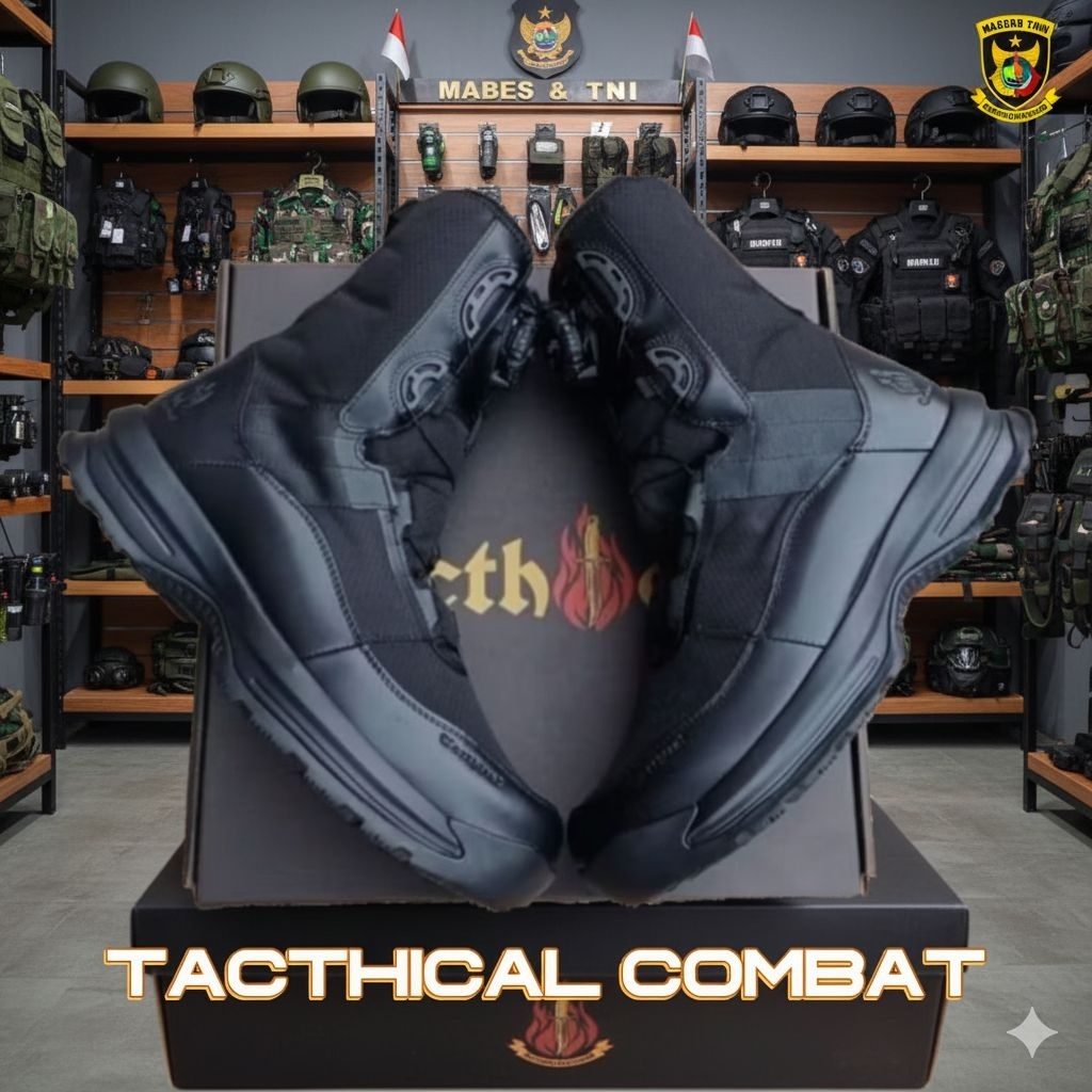 Sepatu PDL Tacthical Tali Putar Extrack Parabellum Original