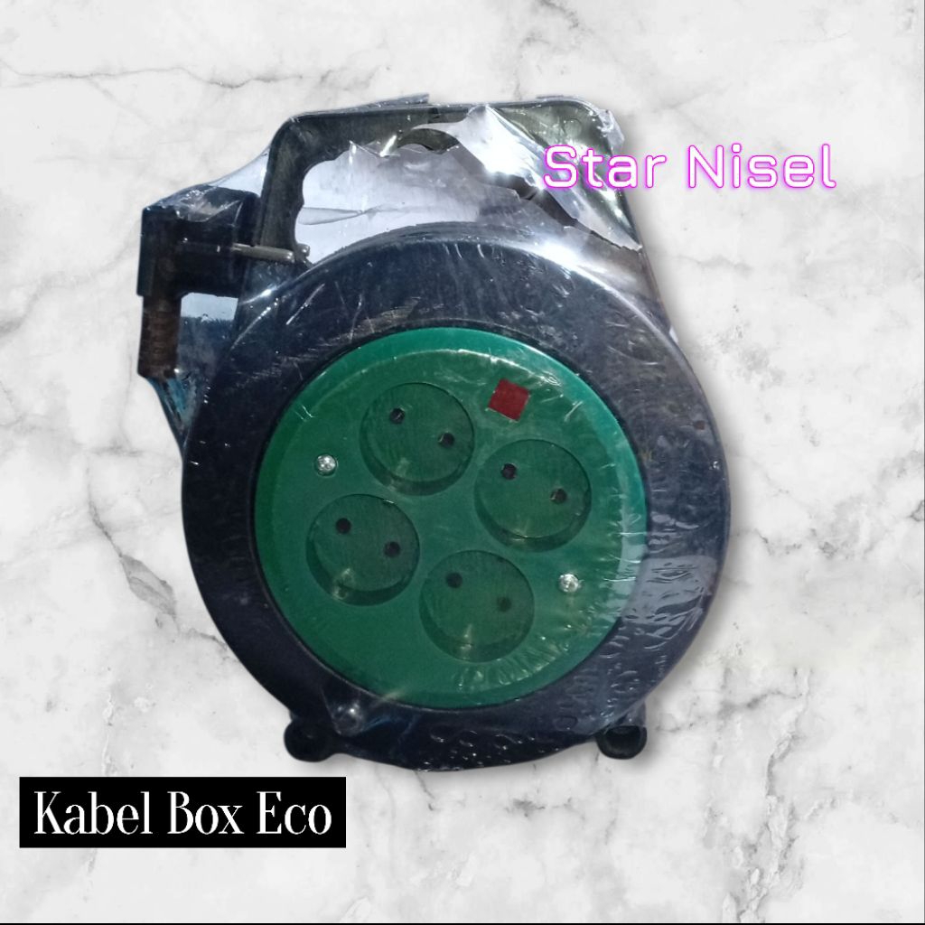 Kabel Box Cok Sambung Gulung Bulat Panjang 10 Meter