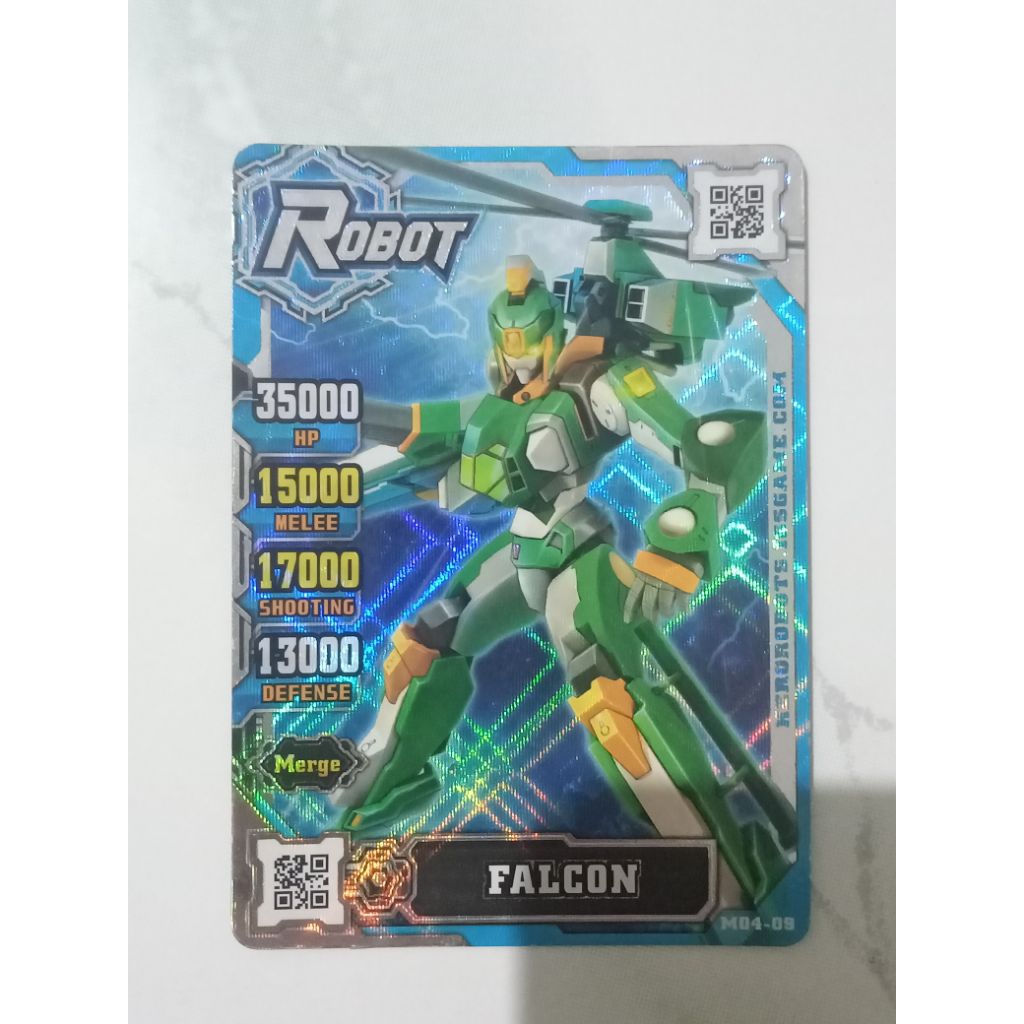 Kartu ori Hero of Robots Falcon (Silver)