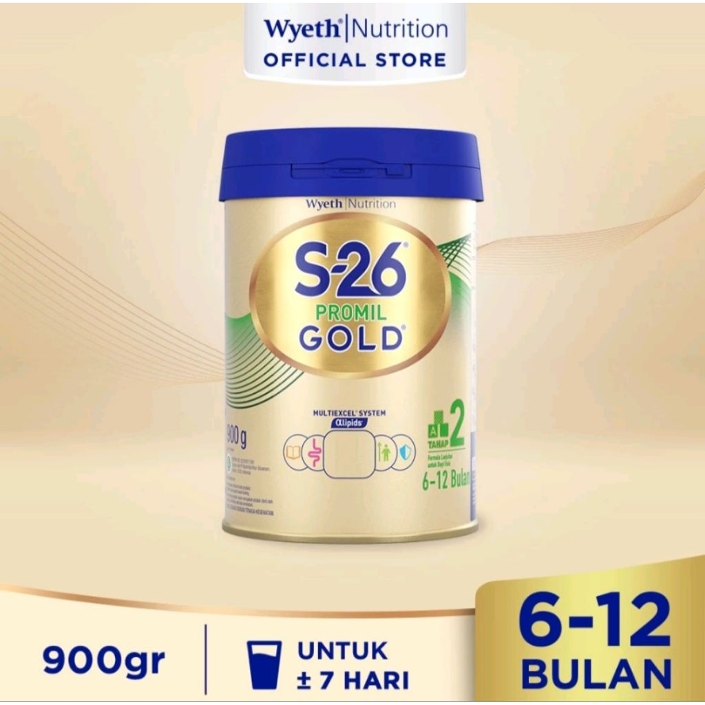 S26 PROMIL GOLD TAHAP 2 900GRAM