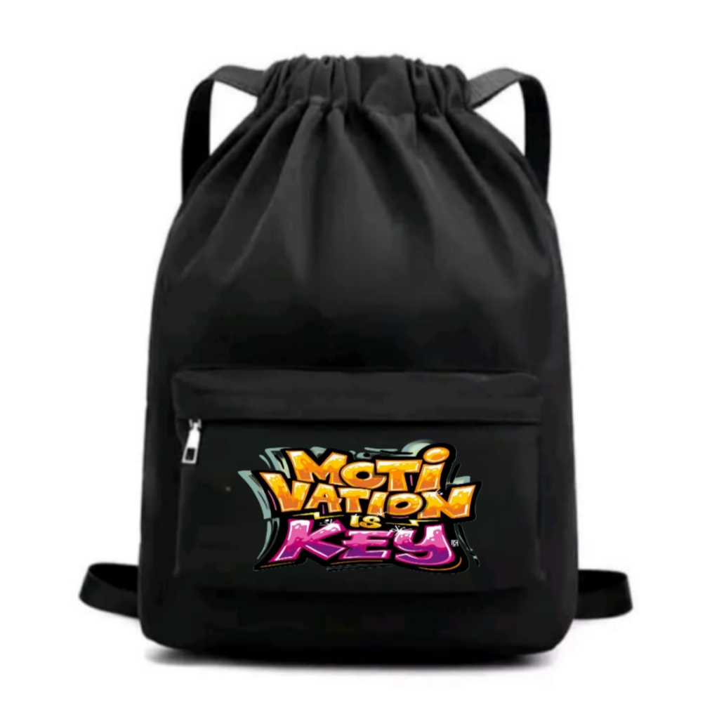 Tas Serut Pria Tas Serut Wanita Tas Ransel Stringbag Tas Serut  Motif