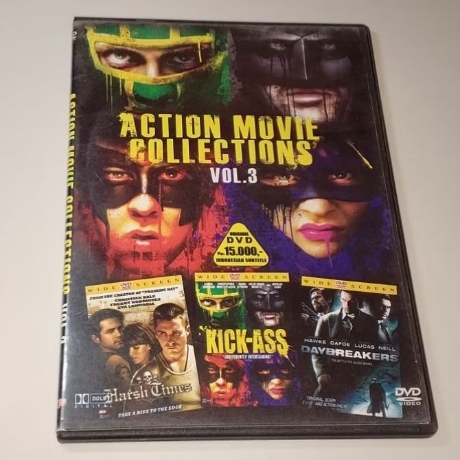 DVD Original Film Action Movie Collections