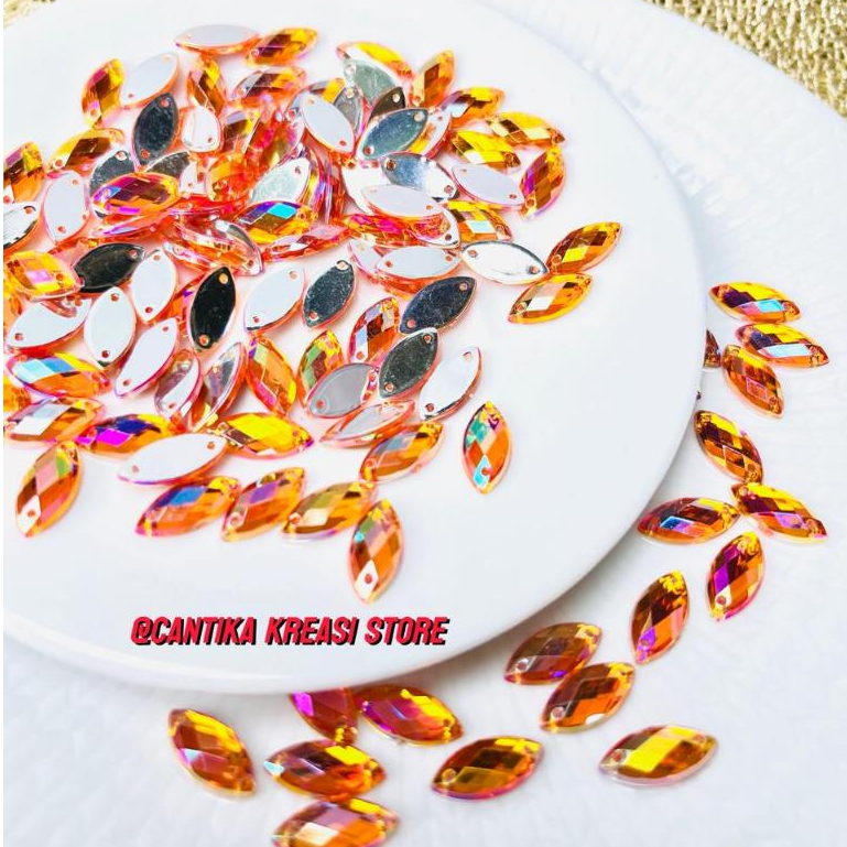 Diamond Payet Bentuk Mata Uk 6x12 Grade A Perlusin Murah