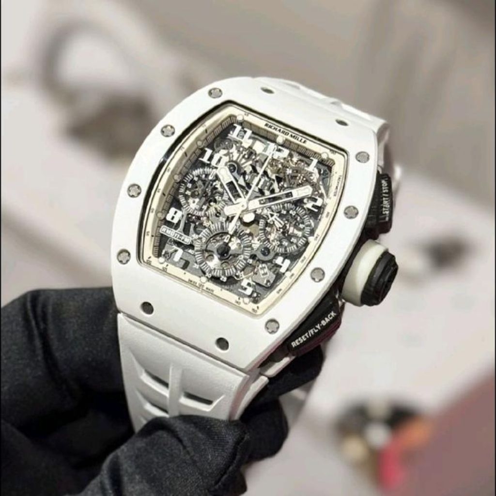 JAM TANGAN PRIA KEREN SIMPLE/JAM PRIA TERMEWAH/JAM TANGAN RM011 FELIPE MAS5A SWISS MATIC