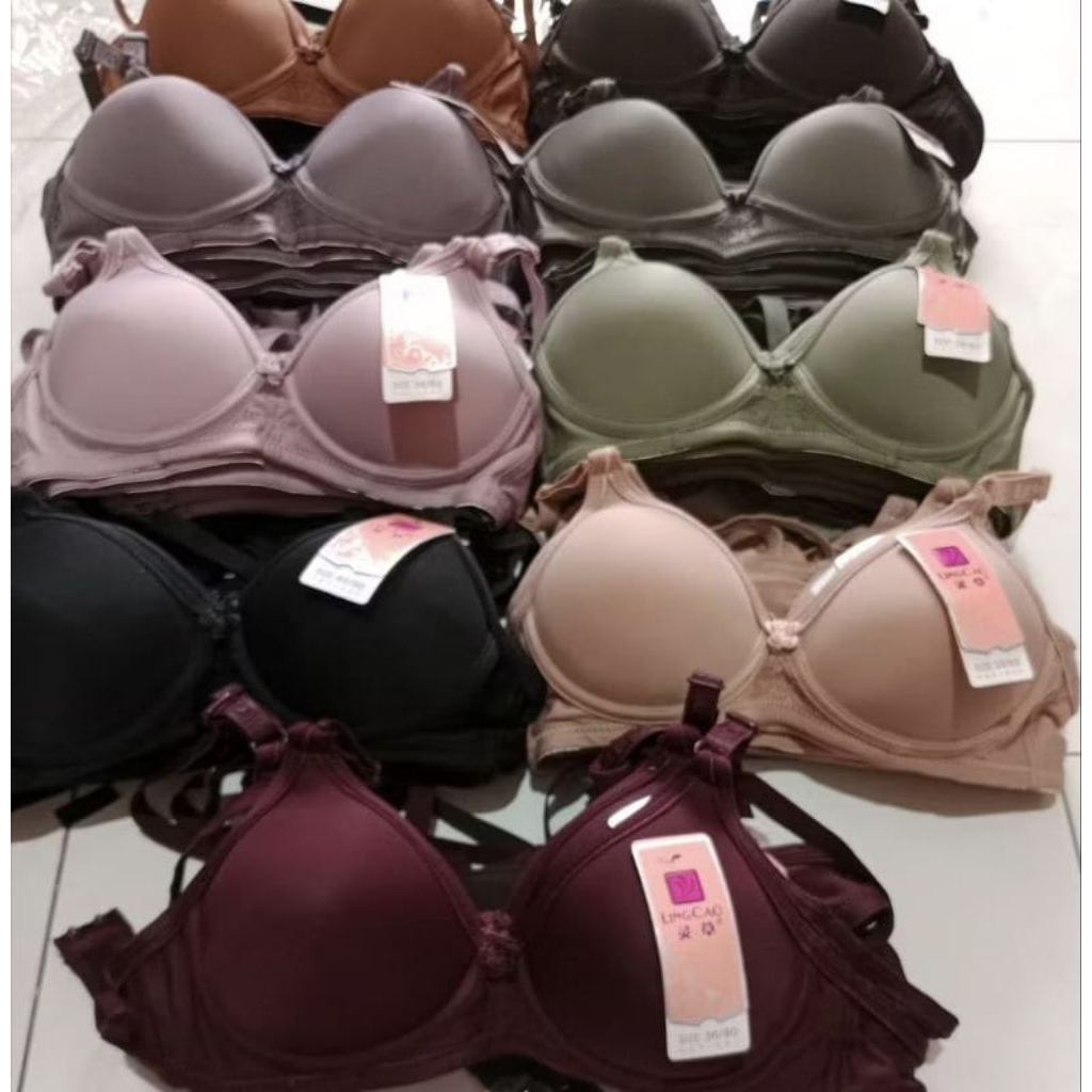 Sire BR649 Bra BH Wanita Tanpa Kawat Bahan Halus Pakaian Wanita Fashion