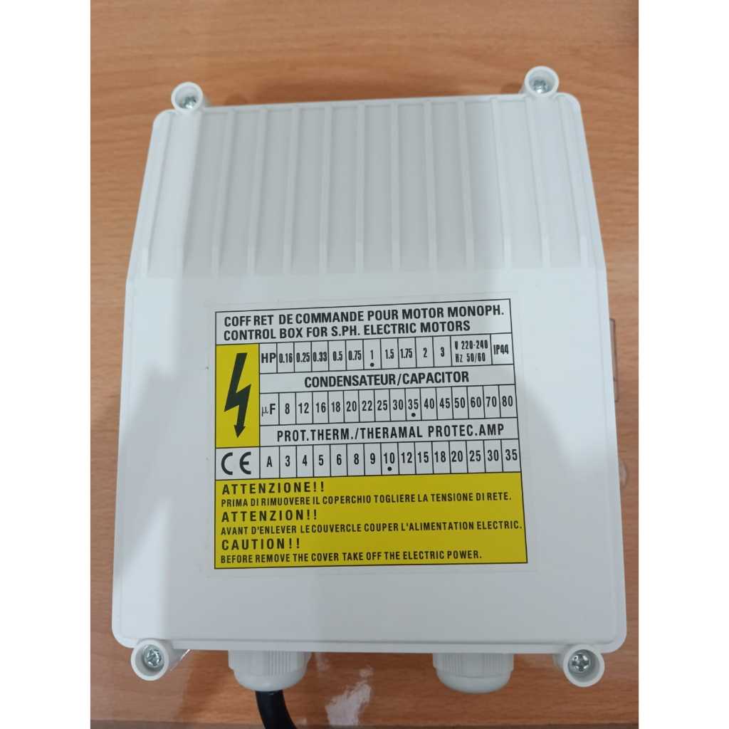 Control Panel Kontrol Box Satelit Submersible Pump 1 hp