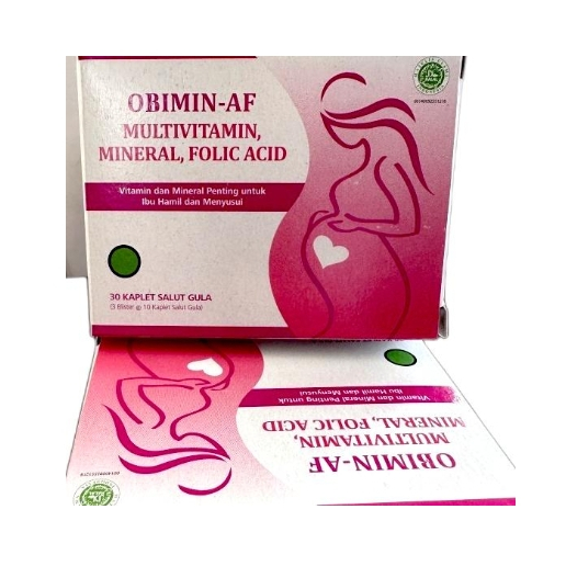 OBIMIN AF Vitamin Ibu Hamil Rasa Manis @1Box