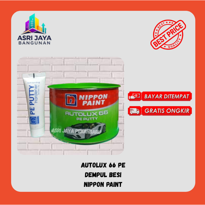NIPPON PAINT Autolux 66 Putty Base Dempul Besi