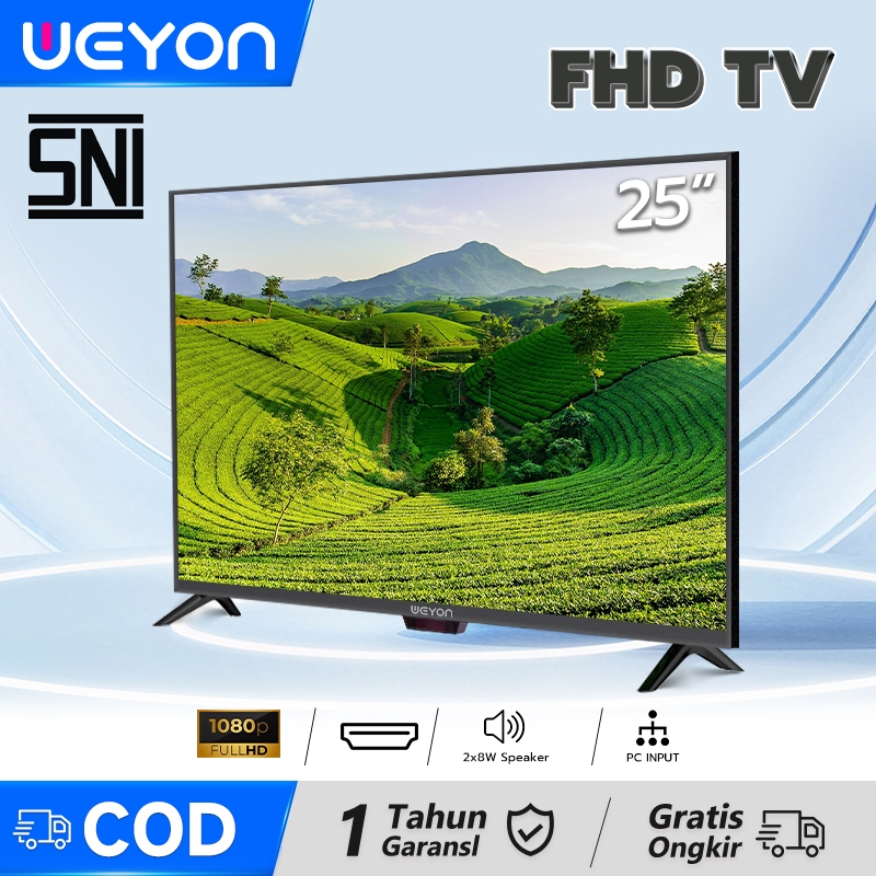 Weyon 24 inch TV Digital  24 inch 25 inch TV LED Garansi 1 Tahun