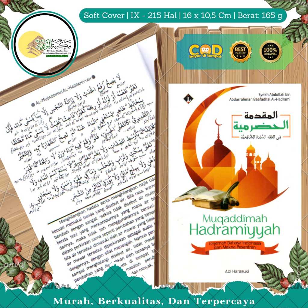 TERJEMAH MUQODDIMAH HADROMIYAH DILENGKAPI MAKNA PESANTREN SAKU
