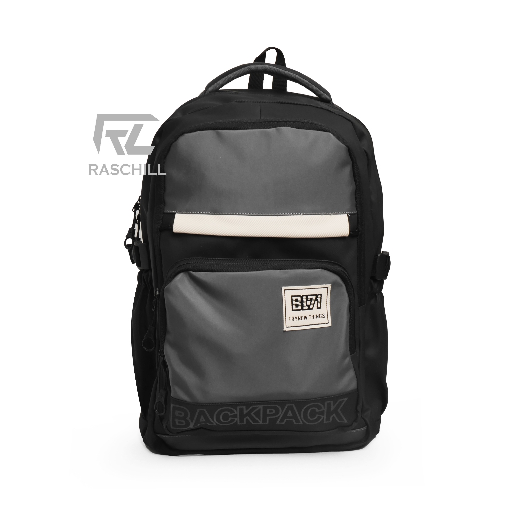 Tas Ransel Sekolah Pria Cowok Laptop Waterproof Anti Air Original
