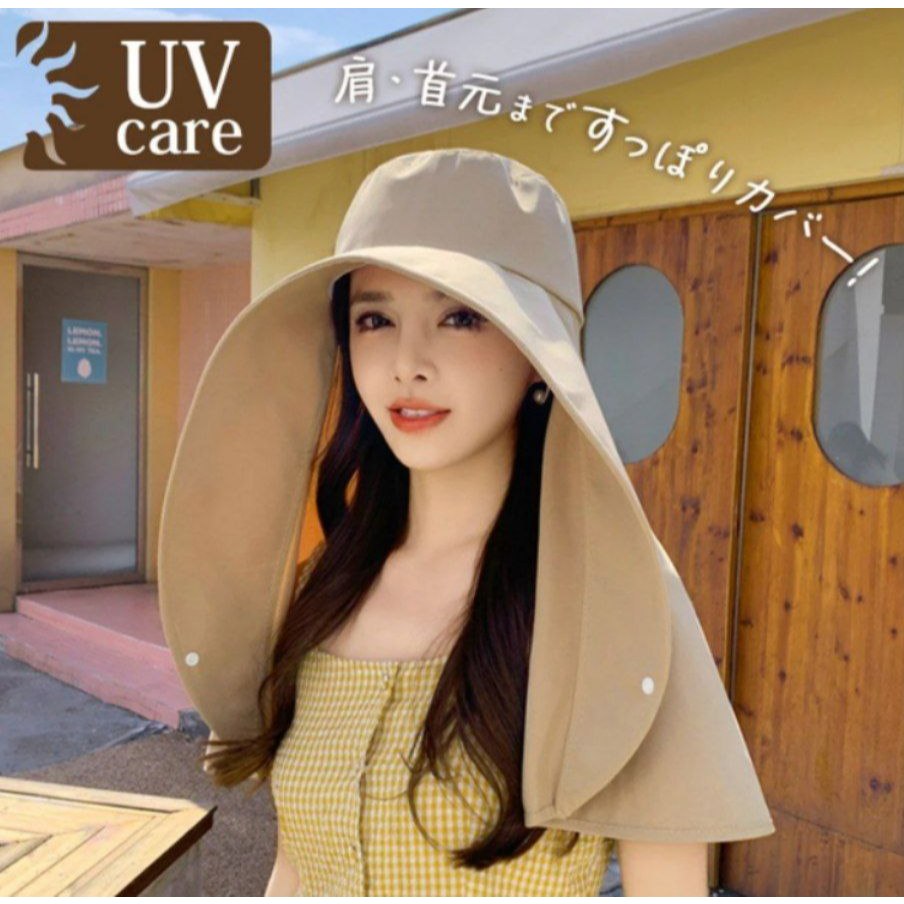 TOPI MUSLIM PELINDUNG MATAHARI SELENDANG BESAR UNTUK WANITA TOPI PINGGIRAN LEBAR TOPI UMBROH