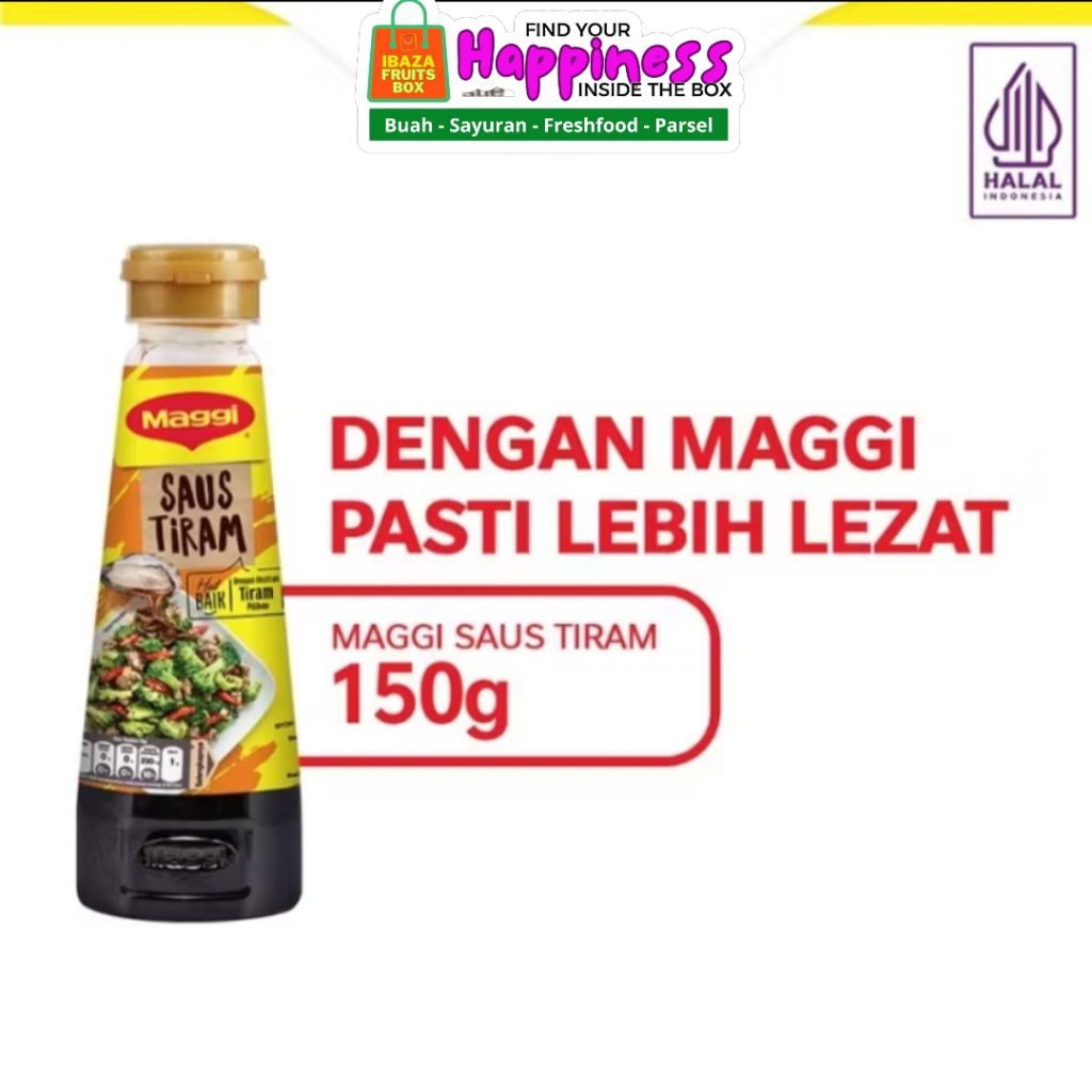 Maggi Saus Tiram 150 ML Bumbu Masak Serbaguna Saos Tiram Bahan Masakan Cooking Sauce