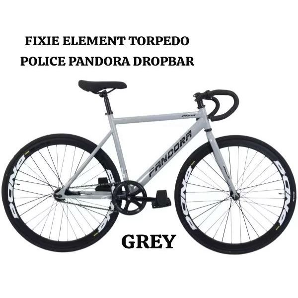 (BTM) Sepeda Fixie POLICE TORONTO PANDORA Fixed Gear Torpedo