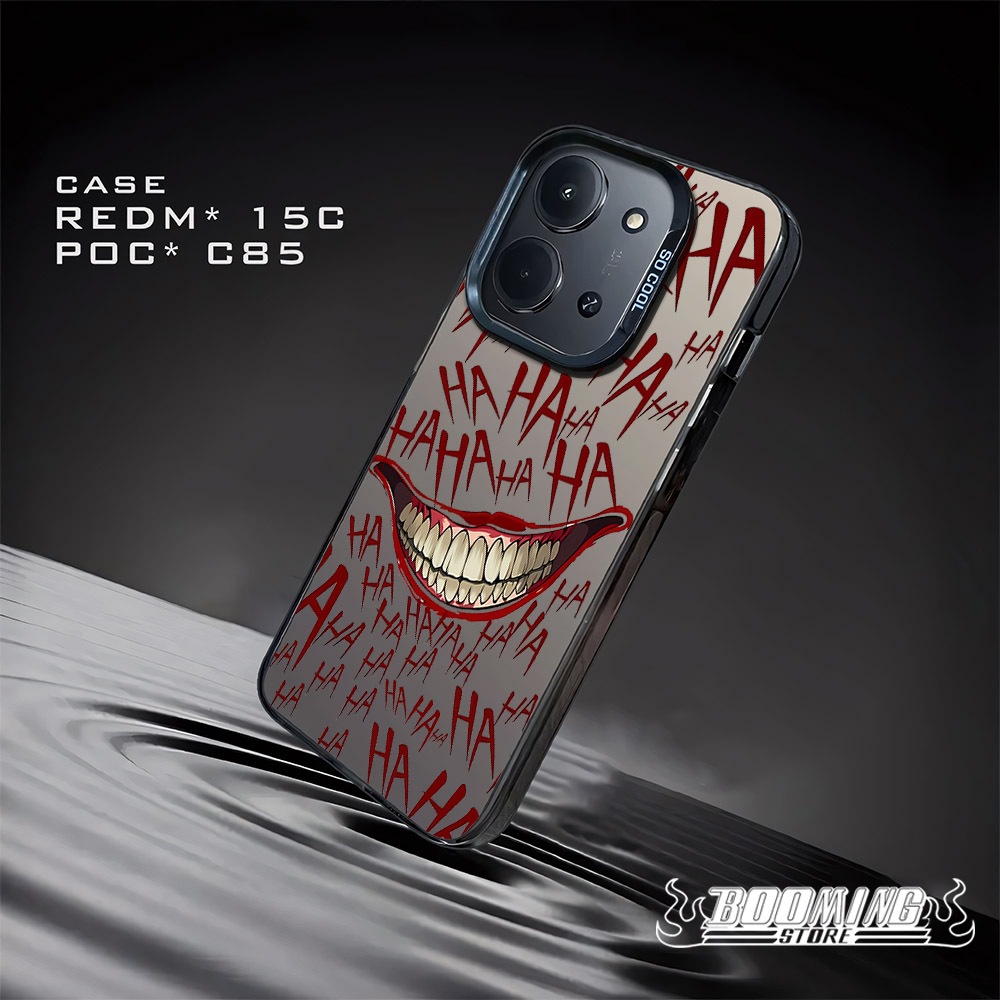 Khusus Case REDMI 15C POCO C85 Casing REDMI POCO Premium Matte Hard Casing - Case IMD - Case Hologra