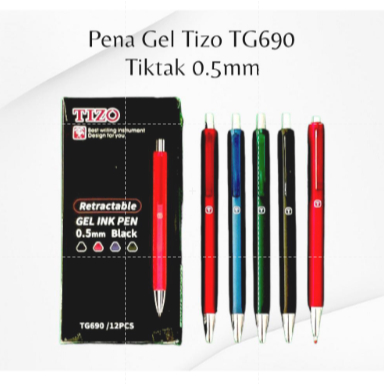 PENA GEL TIZO TG 690 TIKTAK