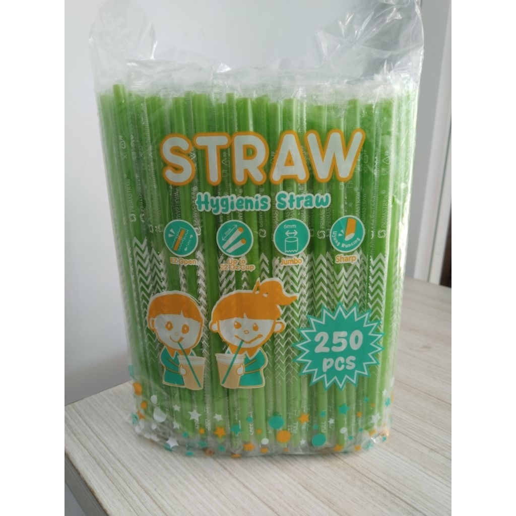 [500 pcs] SEDOTAN WARNA WARNI l SEDOTAN STERIL l SEDOTAN PRIMA HIJAU