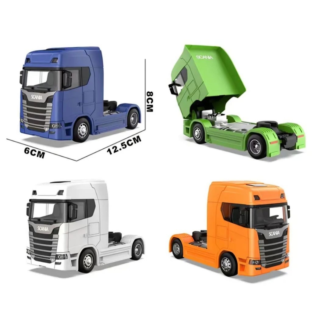 Diecast Mobil Truck Scania 770S Mainan Miniatur Truk Skala 1:50