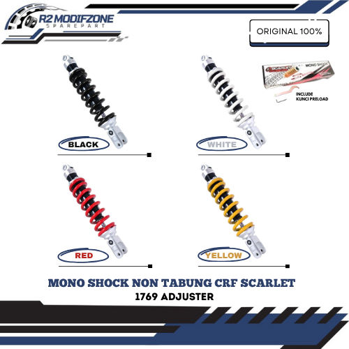 Mono Shock Absorber Skok Shockbreaker Adjuster Scarlet 1769 CRF 150L PNP