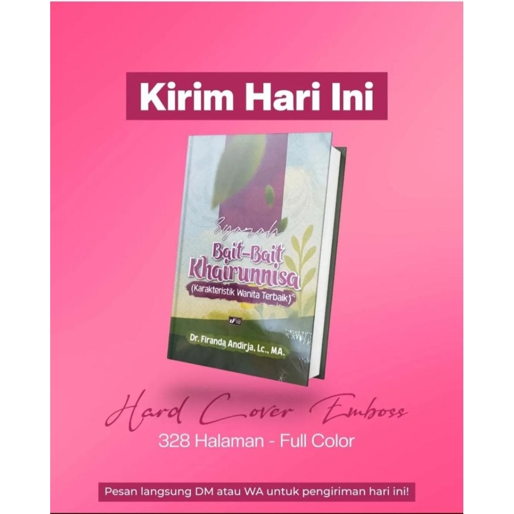 Buku Bait-Bait Khairunnissa - Ustadz Firanda Andirja
