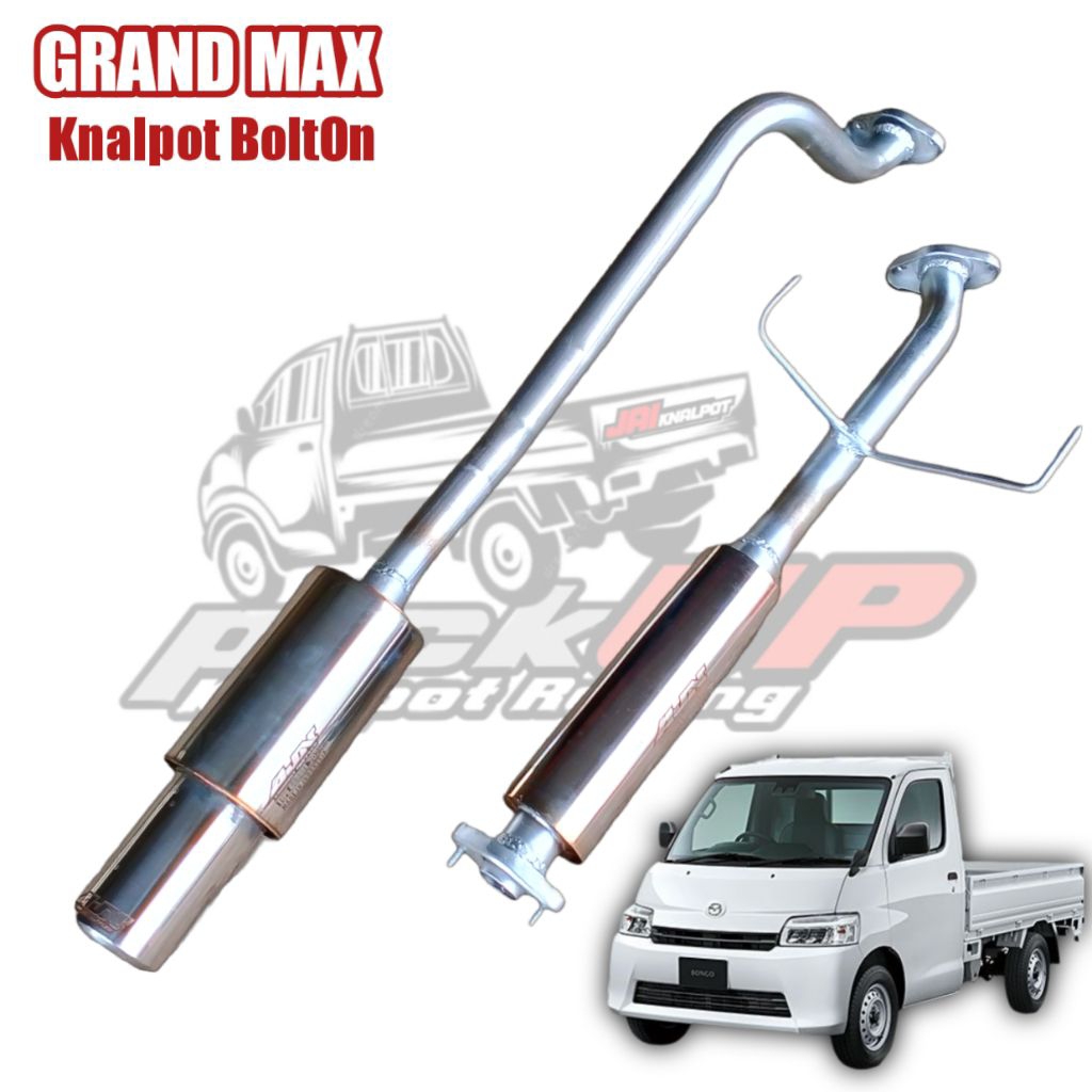 Grand max pick up knalpot Bolt on Resonator