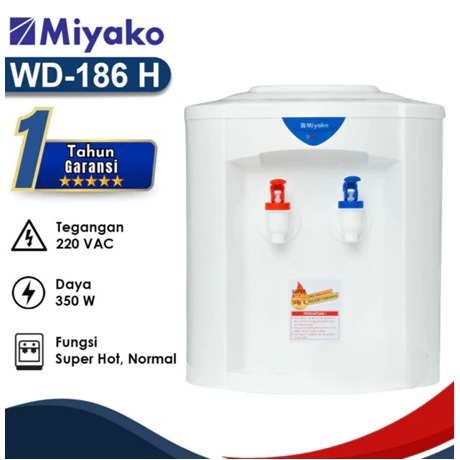 DISPENSER MIYAKO HOT & NORMAL - WD 186 H / Dispenser Miyako WD 186H