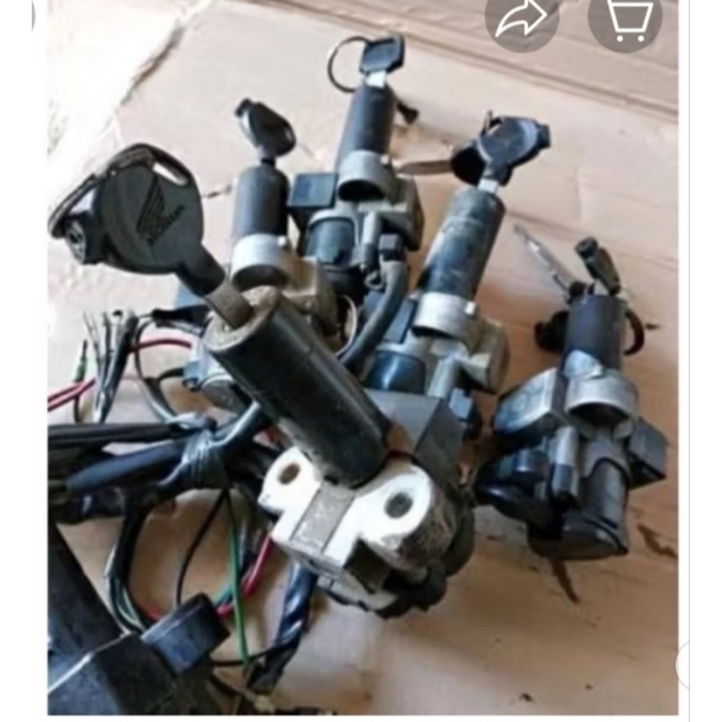 kunci kontak Mega pro mono,tiger,Verza,mp Primus,cb 150r,old original copotan motor