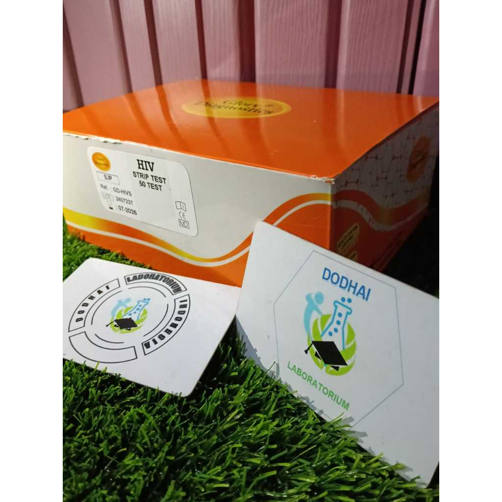 HIV Strip Glory Diagnostics , HIV Test Strip isi 50 test