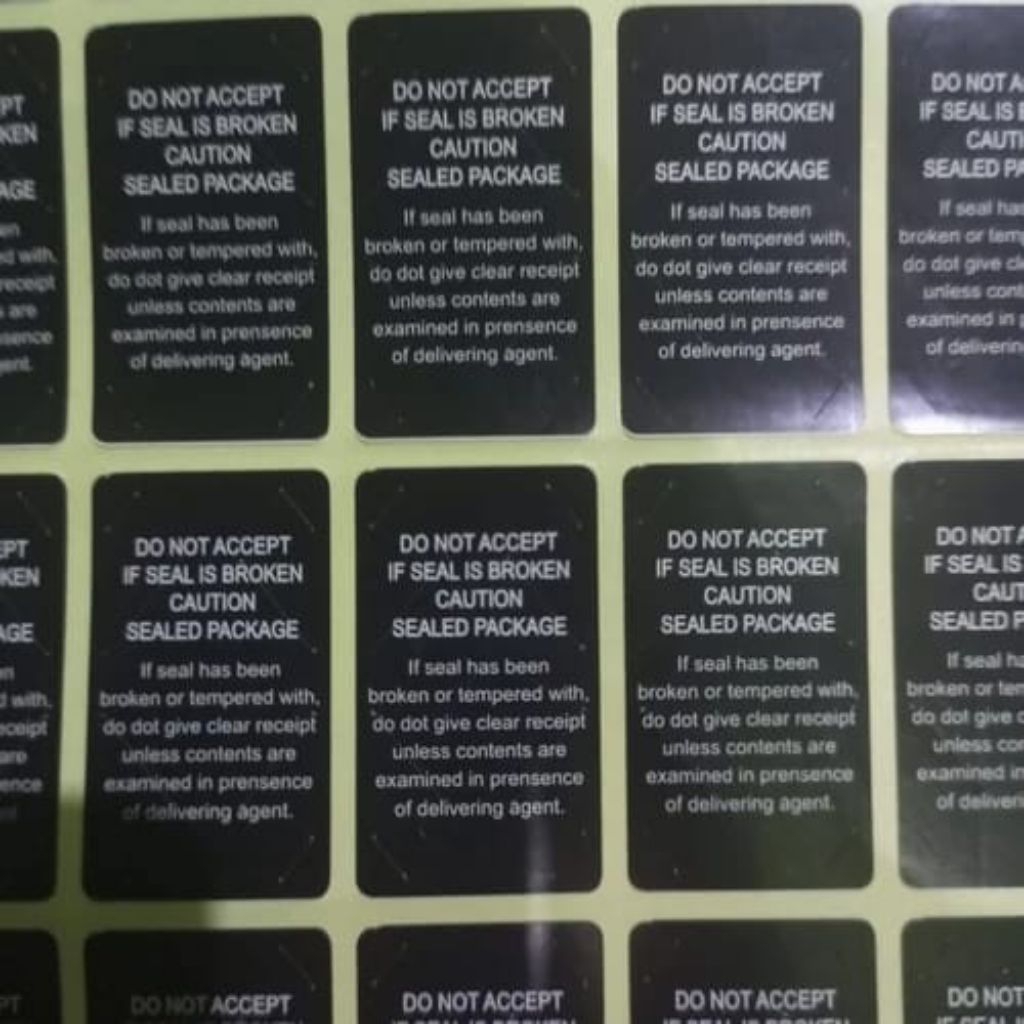 STIKER SEGEL DUS HP REALME TERBARU REALME BARCODE STIKER SEGEL HP TAM VIVO XIAOMI REALME OPPO NEW