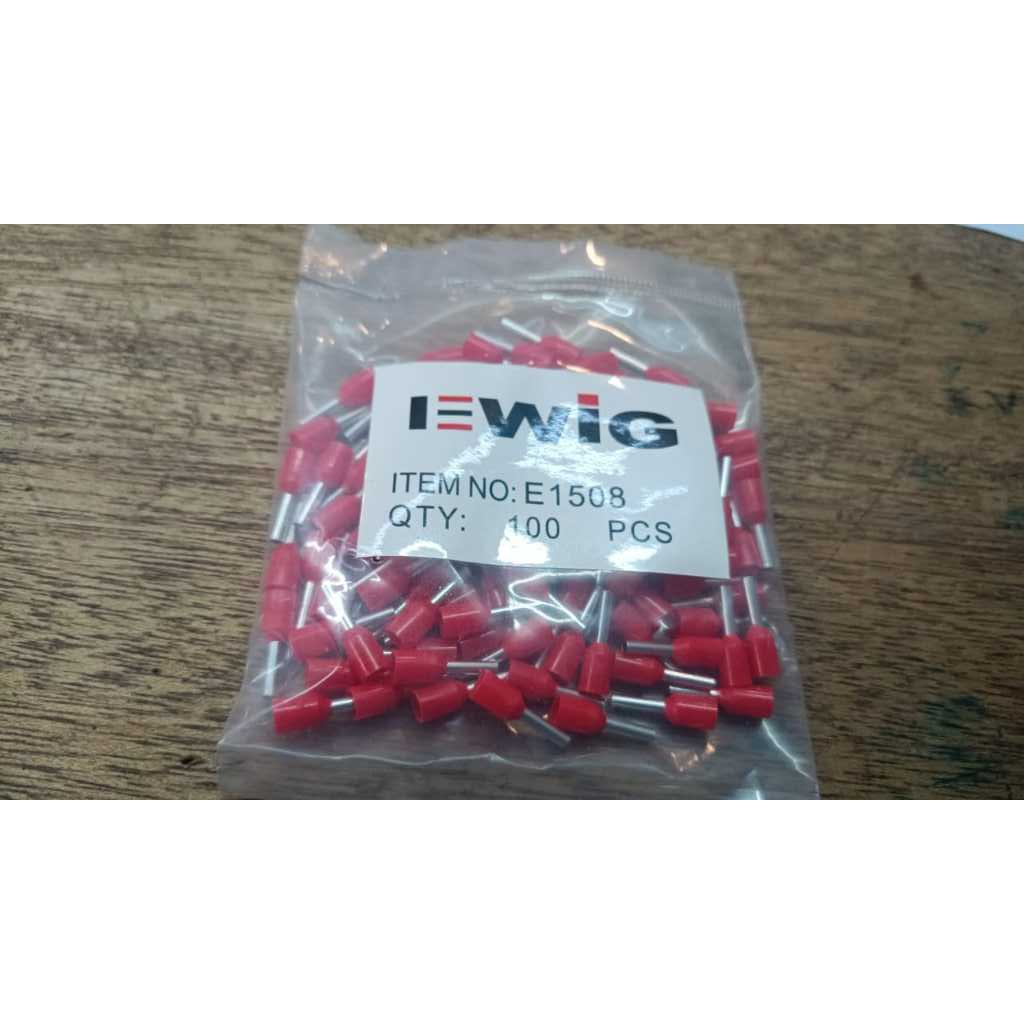 Skun Ferules 1,5mm/Verules 1,5mm/Skun Kabel Ferulles 1.5mm/Skun E 1508