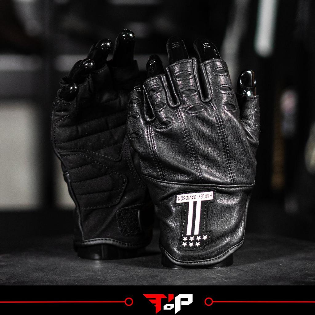 GENUINE GLOVE FINGERLESS LEATHER LOYALIST