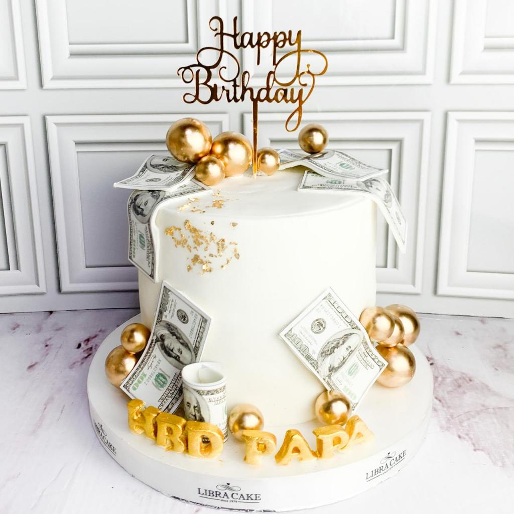 Kue Ulang tahun/Birthday Cake/Kue Ultah Tema Dollar/Dollar Cake/Kue Birthday jakarta