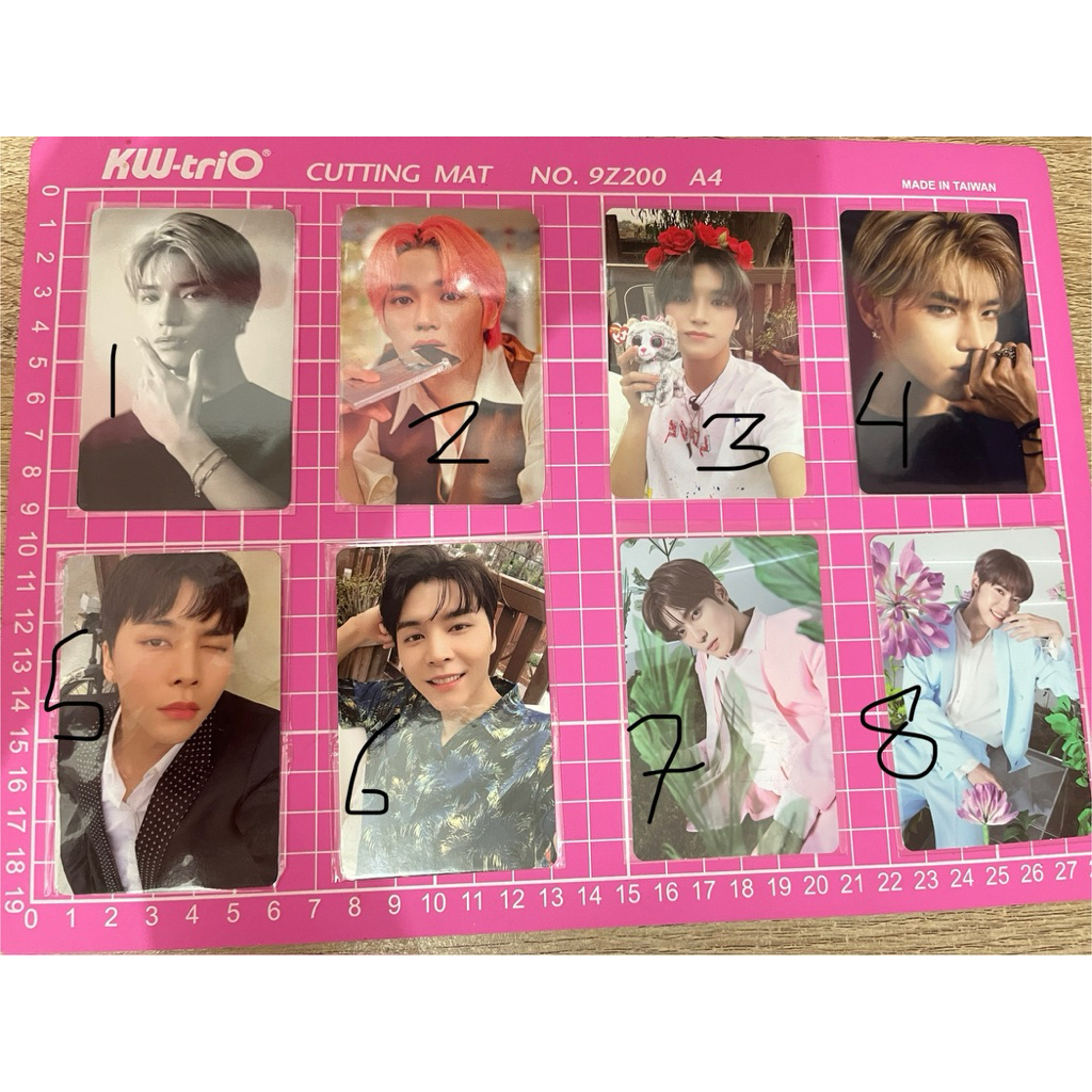 PHOTOCARD PC NCT 127 TAEYONG JOHNNY JAEHYUN DOYOUNG DICON BAKER HOUSE NATURE REPUBLIC