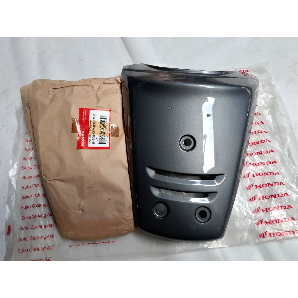 Panel dada Honda SUPRA X XX V abu Original Nos AHM 64500-KEV-830FMN