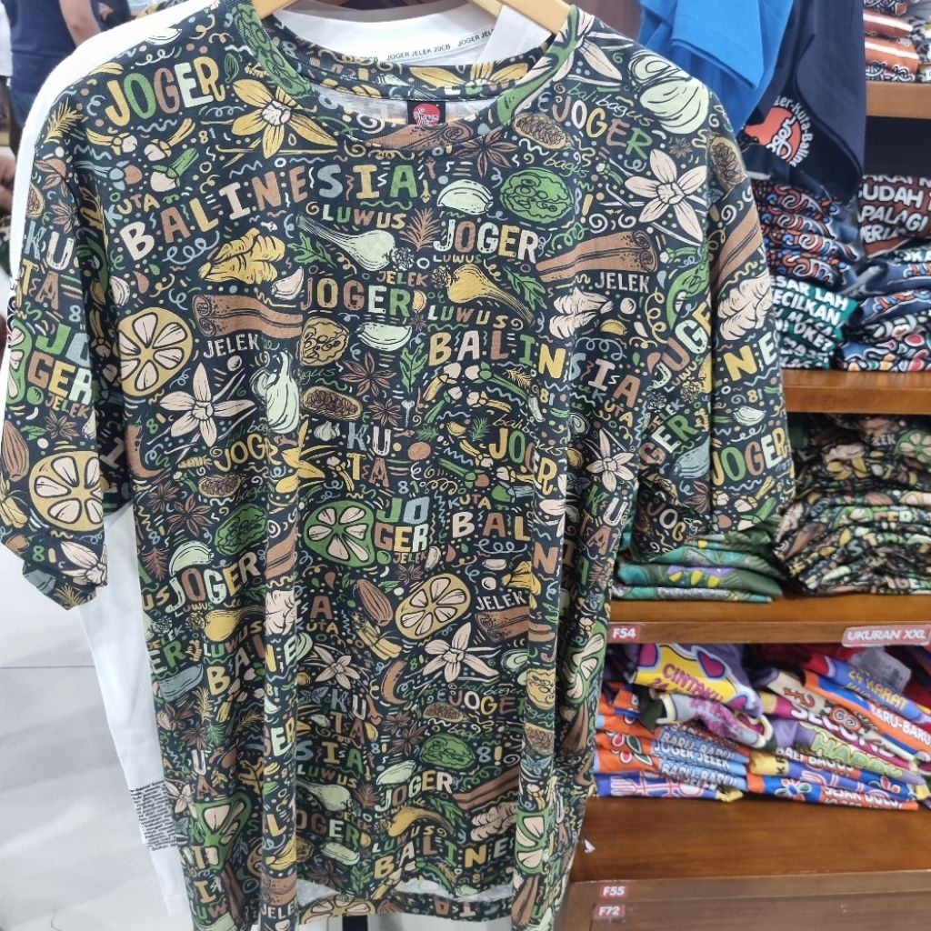 KOAS JOGER ORIGINAL. KAOS JOGER LUWUS. OLEH OLEH BALI