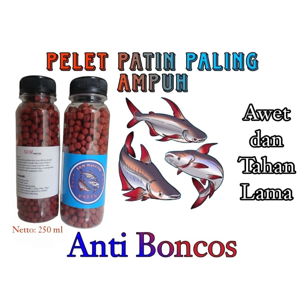 Umpan Pelet Butiran, Otok Otok Siap Pakai Spesial Kusus Patin, Nila, Dan Bandeng