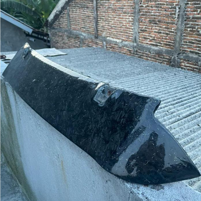 Spoiler kodule karbon kevlar - spoiler Wing Atas Bagasi Belakang Modulo Honda Jazz S RS GE8