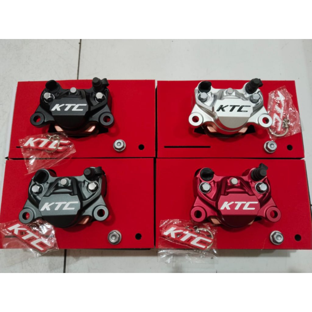 KALIPER PALA BABI 2P 2 PISTON KTC UNIVERSAL ORIGINAL KTC RACING