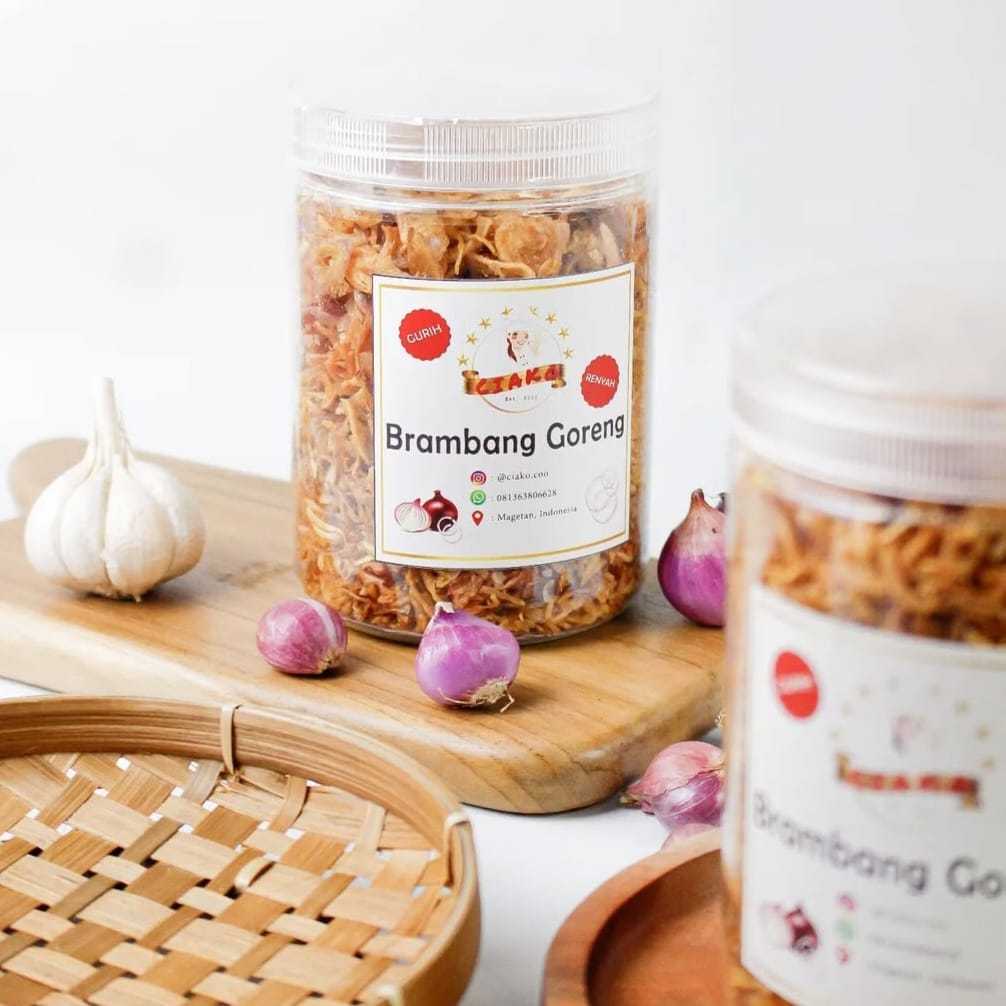 BRAMBANG GORENG CIAKO 275gr [Brambang Goreng Premium Tanpa Tepung]