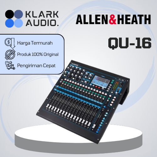 Allen & / and Heath QU-16 / QU16 / QU 16 16 channel Mixer Audio Digital ORIGINAL