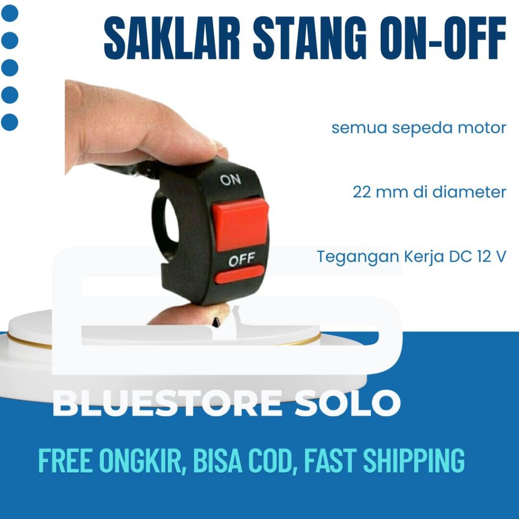 Saklar Lampu Motor On Off Switch Universal Stang Motor Saklar Lampu