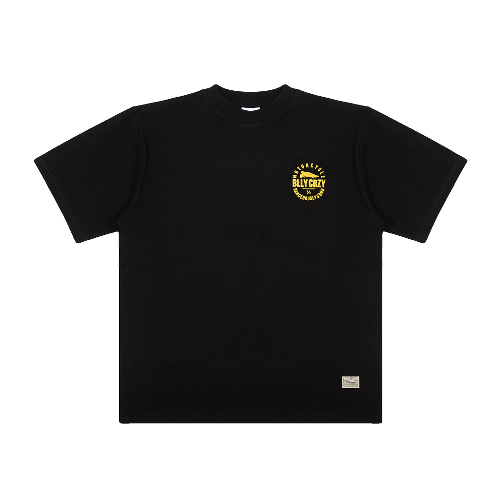 Billy Crazy Apparel - T-Shirt / Kaos Oblong Pria - Speed Legacy Black