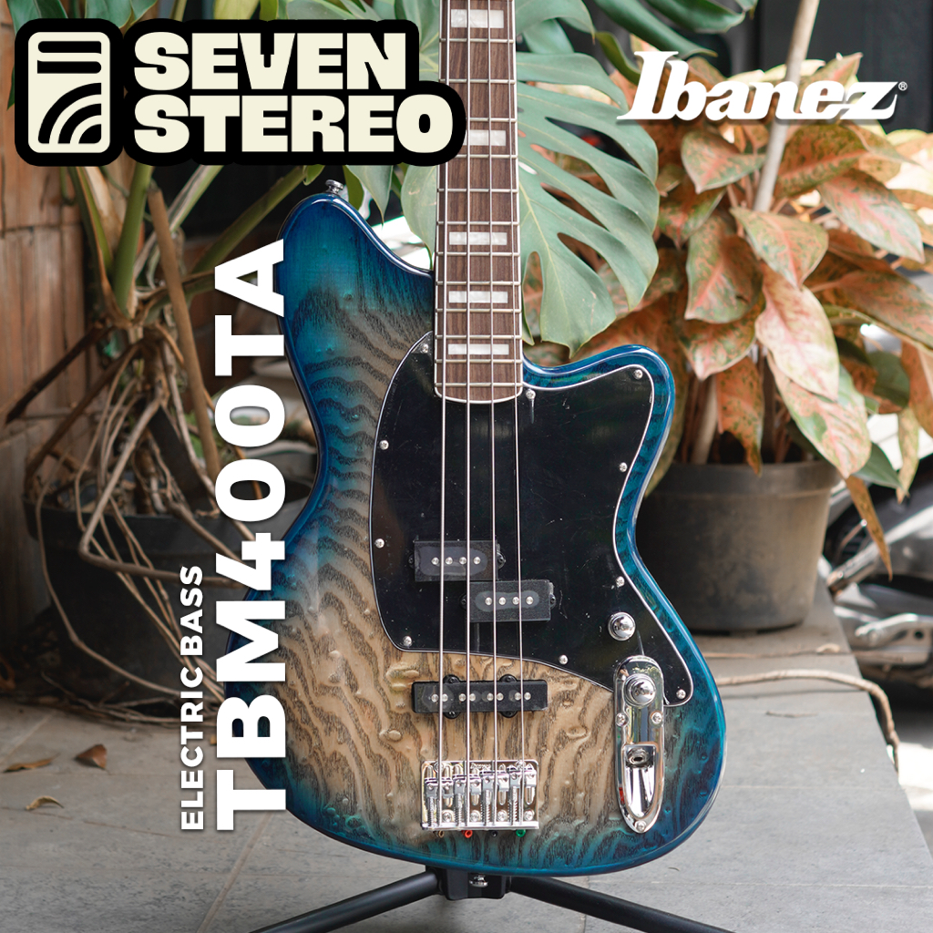 Ibanez TMB400TA CBS Electric Bass Cosmic Blue Starburst